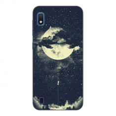 Husa Samsung Galaxy A10 Silicon Gel Tpu Model Moon Climbing foto