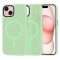 Husa pentru iPhone 15 - Techsuit HaloFrost&nbsp;MagSafe Series - Light Green