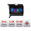 Navigatie Kia Cerato 2013-2017 E-1562 Octa Core cu Android Radio Bluetooth Internet GPS WIFI DSP 4+64GB 4G CarStore Technology