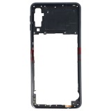 Carcasa Mijloc Samsung Galaxy A7 2018 A750F Negru Originala cu Butoane Volum