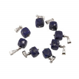 Pandantiv lapis lazuli cub fatetat 8-10mm, Stonemania Bijou