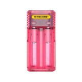 NITECORE Q2 &Icirc;ncărcător rapid cu 2 canale 2A pentru IMR Li-ion-Culoare Roz