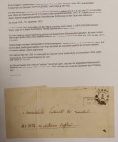 Romania 1865/67 - Scrisoare circulata IASI-GALATI
