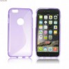 Husa Silicon S-Line Mov Apple iPhone 6 (4.7 inch) Protectie Telefon