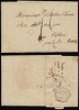 Belgium 1828 Stampless Cover + Content Luik Liege Tellin DB.248