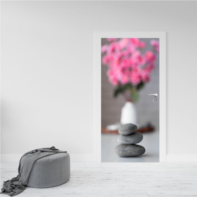 Autocolant decorativ pentru Usa - Zen foto