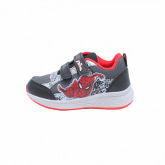 Pantofi sport Spiderman, model 8840 negru-gri, 25-33 EU foto