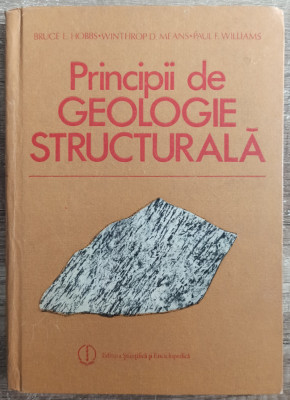 Principii de geologie structurala - Bruce E. Hobbs, Winthrop D. Means foto