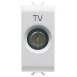 Priză TV trecere 1M alb Chorus &ndash; GEWISS | GW10362