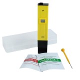 Cumpara ieftin Tester apa digital pentru verificarea PH-ului din apa cu solutii de calibrare incluse