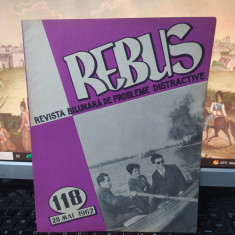 Rebus, revistă bilunară de probleme distractive, nr. 118, 20 mai 1962, 111
