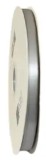 Panglica Dublu Satinata Silver 9 mm, satin 91 m