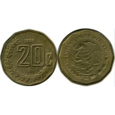 Mexic 1994 - 20 centavos, circulata