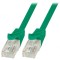 Patch cord U/UTP Cat6 Verde 1.5m