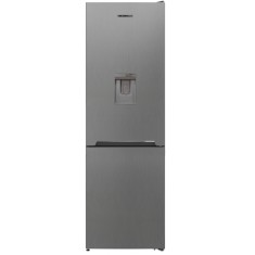 Combina frigorifica Heinner HCNF-V291XWDE++, 294 l, No Frost, Dozator de apa, H 186 cm, Clasa E, Argintiu