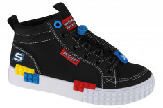 Pantofi pentru adidași Skechers Kool Bricks 402223L-BKMT negru foto