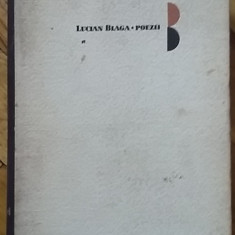 Lucian Blaga - Poezii (Editie bibliofila ingrijita de George Ivascu, 1967)