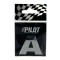 Autocolant 3D crom Type-3 (28mm) litera - A Garage AutoRide