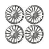 Set 4 Capace Roti Crystal Silver - R15