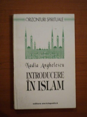 INTRODUCERE IN ISLAM de NADIA ANGHELESCU , 1993 foto