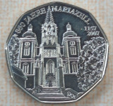 (S) MONEDA DIN ARGINT AUSTRIA - 5 EURO 2007, 850 ANI BISERICA MARIAZELL, Europa