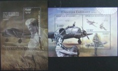 REP.BURUNDI - AVIATIE-FEMEIE PILOT-1 M/SH.+ 1 S/SH.-MNH** - RBU 30