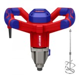 Malaxor Adeziv EMTOP EMXR14001, 230V, 1400W, Cutie Viteze Aluminiu, 0-750rpm, Lumina de Lucru Integrata, Filet Paleta M14, Set suplimentar de perii de