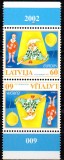 LETONIA 2002, EUROPA CEPT, serie neuzată, MNH, Nestampilat