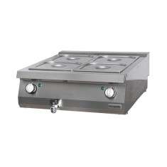 Bain-Marie profesional de banc-GAZ-80x90cm