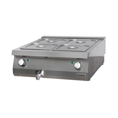 Bain-Marie profesional de banc-GAZ-80x90cm foto