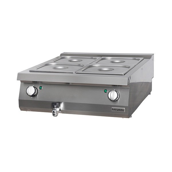Bain-Marie profesional de banc-GAZ-80x90cm