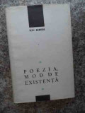 Poezia, Mod De Existenta - Ion Biberi ,534245