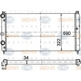 Radiator, racire motor VW CADDY II Pick-up (9U7) (1996 - 2000) HELLA 8MK 376 714-591