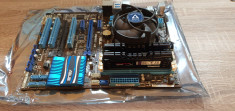 Set Intel i5 2400 3.10Ghz+Cooler+Asus P8P67+8Gb Ram(2x4) Kingston foto