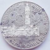 439 Austria 100 Schilling 1975 1976 Innsbruck Olympics XII Winter km 2927 argint