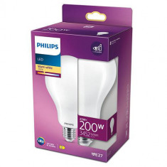 Bec LED Philips Classic A95, EyeComfort, E27, 23W (200W), 3452 lm, lumina calda foto