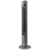 Ventilator turn Trisa Fresh Breeze, 45W, 3 viteze, 120cm, telecomanda, functie somn, senzor temperatura, gri