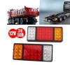 Set lampi Stop LED cu 4 Functii 12V, 31,5 cm x 13,5 cm