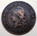 1.434 ARGENTINA 1 UN CENTAVO 1884