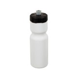 Bidon de apa Flip Top, 650 ml, Alb/Negru, ATU-089303