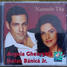 Stefan Bănică jr și Angela Gheorghiu, cd cu muzică sigilat