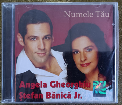 Stefan Bănică jr și Angela Gheorghiu, cd cu muzică sigilat foto