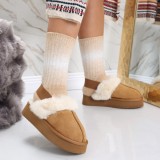 Cumpara ieftin Mocasini Dama Imblaniti Camel din Piele Ecologica Intoarsa Arven, 37
