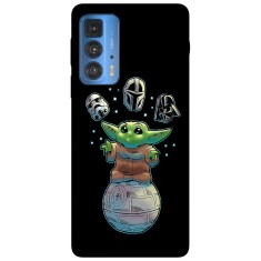 Husa compatibila cu Motorola G51 model Baby Yoda, Silicon, TPU, Viceversa