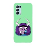 Husa compatibila cu Oppo A54s, Viceversa, model Eduardo hug Foster Home, Silicon, TPU, Transparent, Carcasa