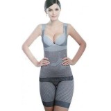 Cumpara ieftin Corset Modelator Bamboo Slim, Slabire si Remodelare Corporala, Talie, Abdomen Plat, Postura Corecta