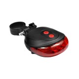 Licurici Blade, pentru bicicleta, 5 Led-uri, 2 Raze laser, Oem