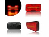 Stop Neon LED 12/24V, 4 Functii, Semnalizare Dinamica, 180x90mm, Remorca, Camion, Universal