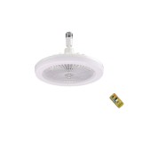Ventilator de plafon, LED, 3 Trepte viteza, Telecomanda, Alb