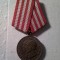 Medalie Eliberarea de sub Jugul fascist / In slujba poporului muncitor RPR , bronz